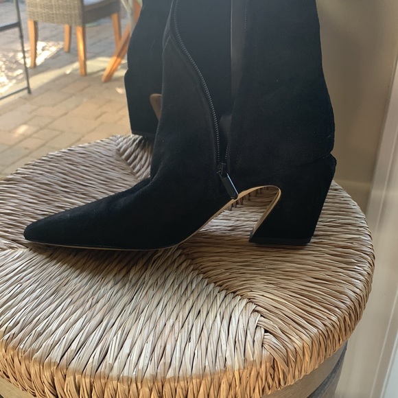 Sam Edelman black suede knee high boots - Picture 13 of 15